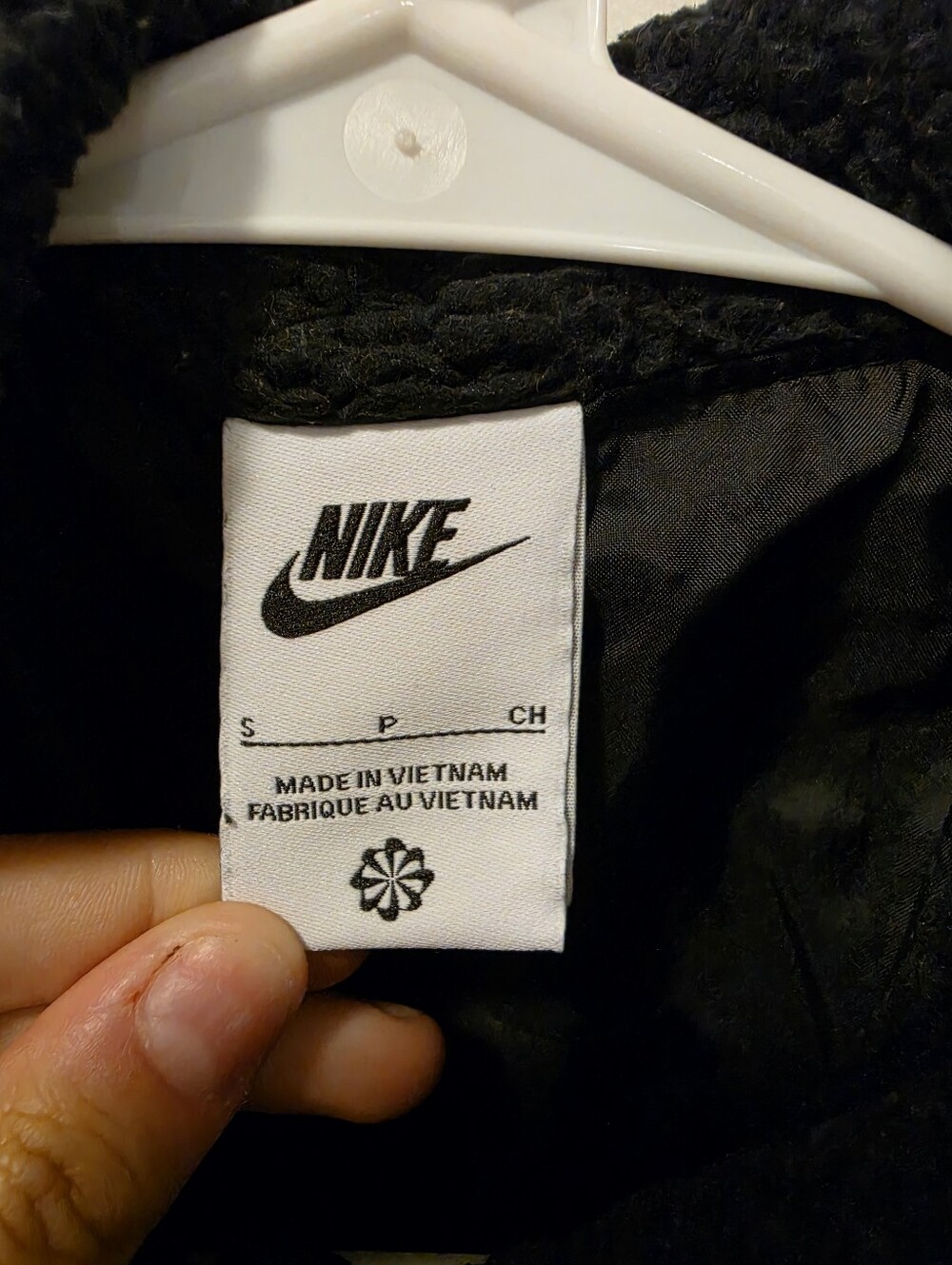Nike Black Fleece Button Up Jacket - Picture 3 of 6